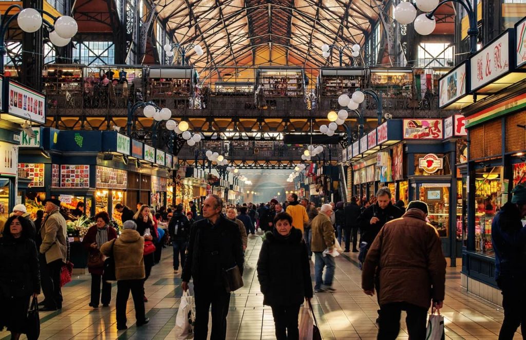 mercado gastronomico local de budapest