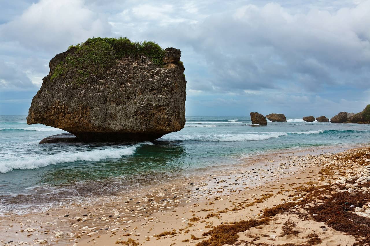 Playa de Betsabé en Barbados